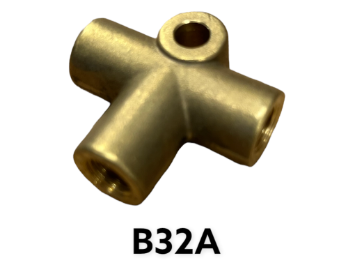 3 Way Union - bulkhead fitting Image 1