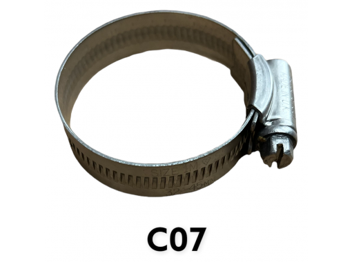 Hose Clip (32-45mm) Stainless 10 required Image 1
