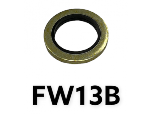 Bonded Seal washer for 1/4" BSP - Oil Drain pipe Image 1