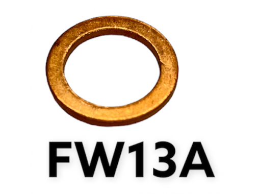 Copper Washer for oil drain pipe Image 1