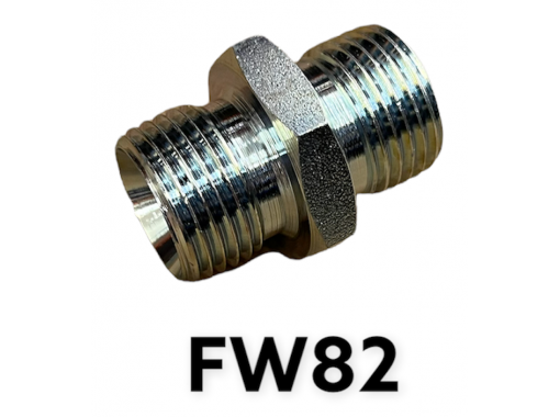 1/2" BSP fitting male/male Image 1