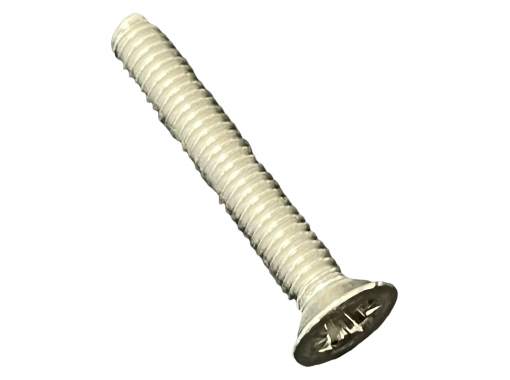 M4 x 25mm c/s Stainless Steel Pozi Set Screw Image 1