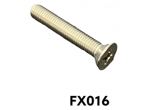 1/4" UNF x 1 1/2" C/S Stainless Machine Screw Image 1