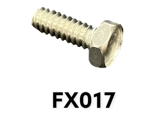 3/16" UNC (10-UNC) x 1/2" Hex Hd Stainless Set Screw Image 1