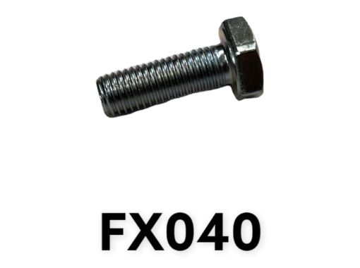 1/4" UNF x 3/4" Hex Hd Bolt Image 1