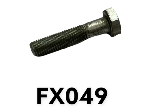 1/4" UNF x 1 1/4" Hex Hd Stainless Bolt Image 1