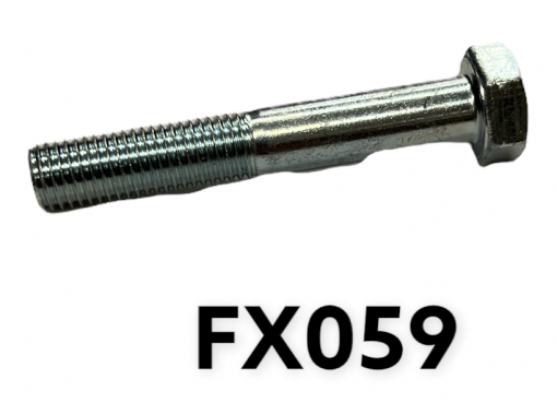 5/16" UNF x 2" Hex Hd Bolt Image 1