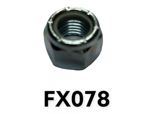 7/16" UNF Nylock Nut Image 1