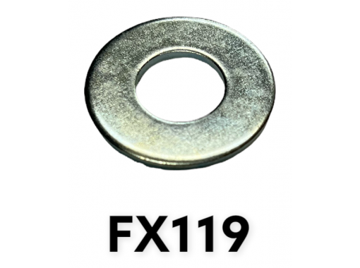 1/2" Washer x 1 1/8" plain Image 1