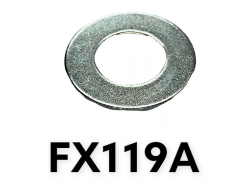 1/2" Washer x 1"plain Image 1