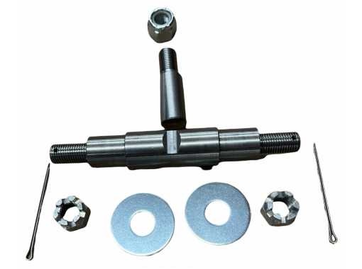 Trailing link Cross Shaft and Cotter Pin, Series 1 (pair) Image 1
