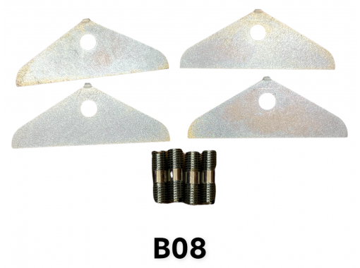 AR Brake Pad retaining plate & stud (Each) Image 1