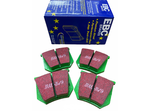 NR Rear Brake Pads - EBC Greenstuff Image 1