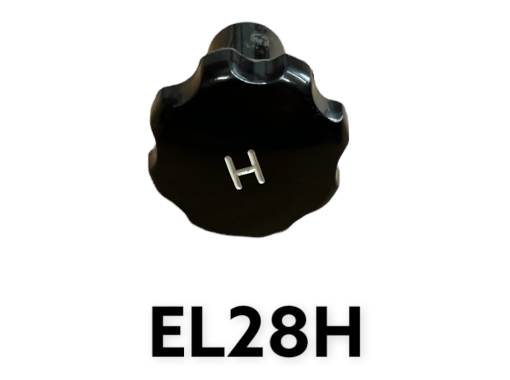 Switch knob engraved - 'H' Image 1