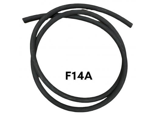 Fuel Hose, 5/16" Black rubber, cotton reinforced (per metre) Image 1