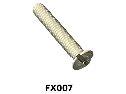 2BA x 1" C/S Slot Stainless Set Screw Image 1