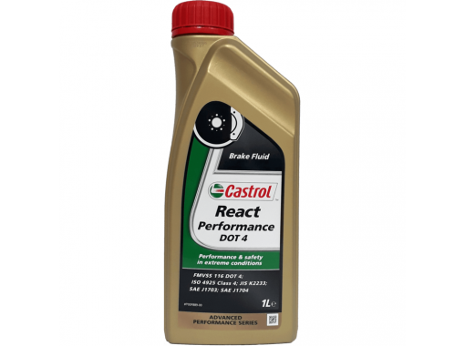 Brake Fluid - React Performance DOT4 1L Image 1