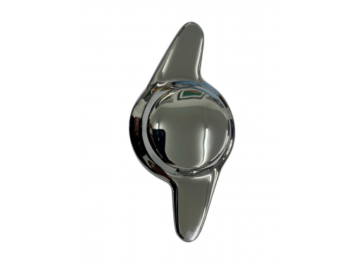 Wheel spinner / Hub Nut, eared LH - plain, no engraving Image 1