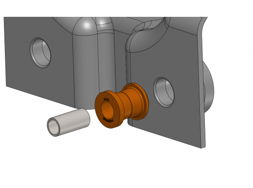 Diff bush - single poly bush with tubing (4 required) Image 3