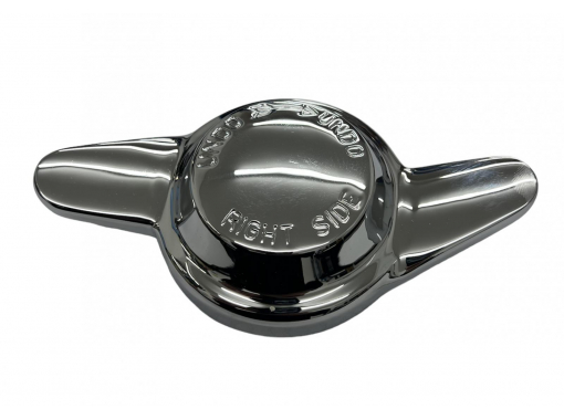 Wheel spinner (Hub Nut), eared RH - No logo, with direction