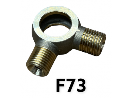 Banjo threaded double (1/4" BSP)