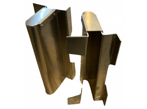 Brake Disc Heat shield (rear) fitted to body (Pair)