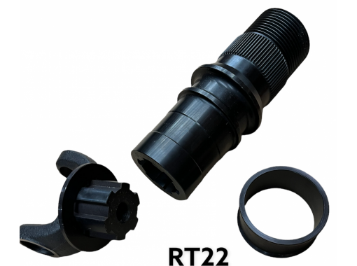 Two part hub conversion for sealed bearings - Pair