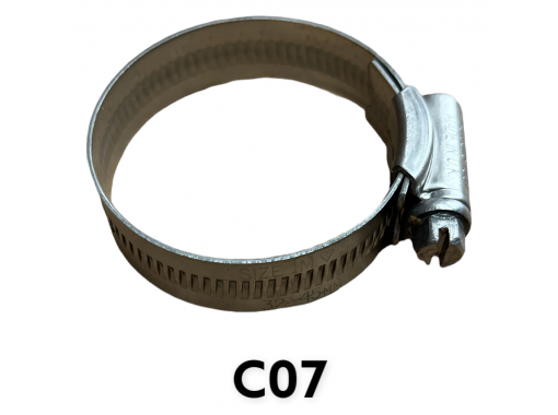 Hose Clip (32-45mm) Stainless 10 required