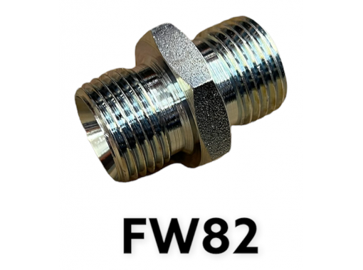 1/2" BSP fitting male/male