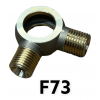 Banjo threaded double (1/4" BSP)