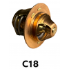 Thermostat Replacement for new split housing 80 deg.