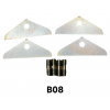 AR Brake Pad retaining plate & stud (Each)