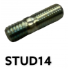 Stud 5/16" UNC/UNF X 1 1/8"