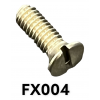 2BA x 1/2" C/S Slot Stainless Set Screw