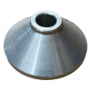 Alloy top abutment cap for 2 1/4" rear springs, pair
