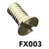 2BA x 3/8" C/S Slot Stainless Set Screw